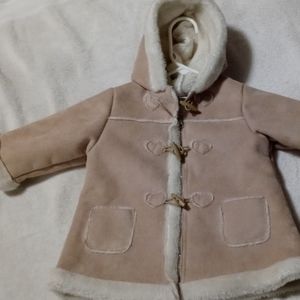 Beautiful faux suede winter jacket